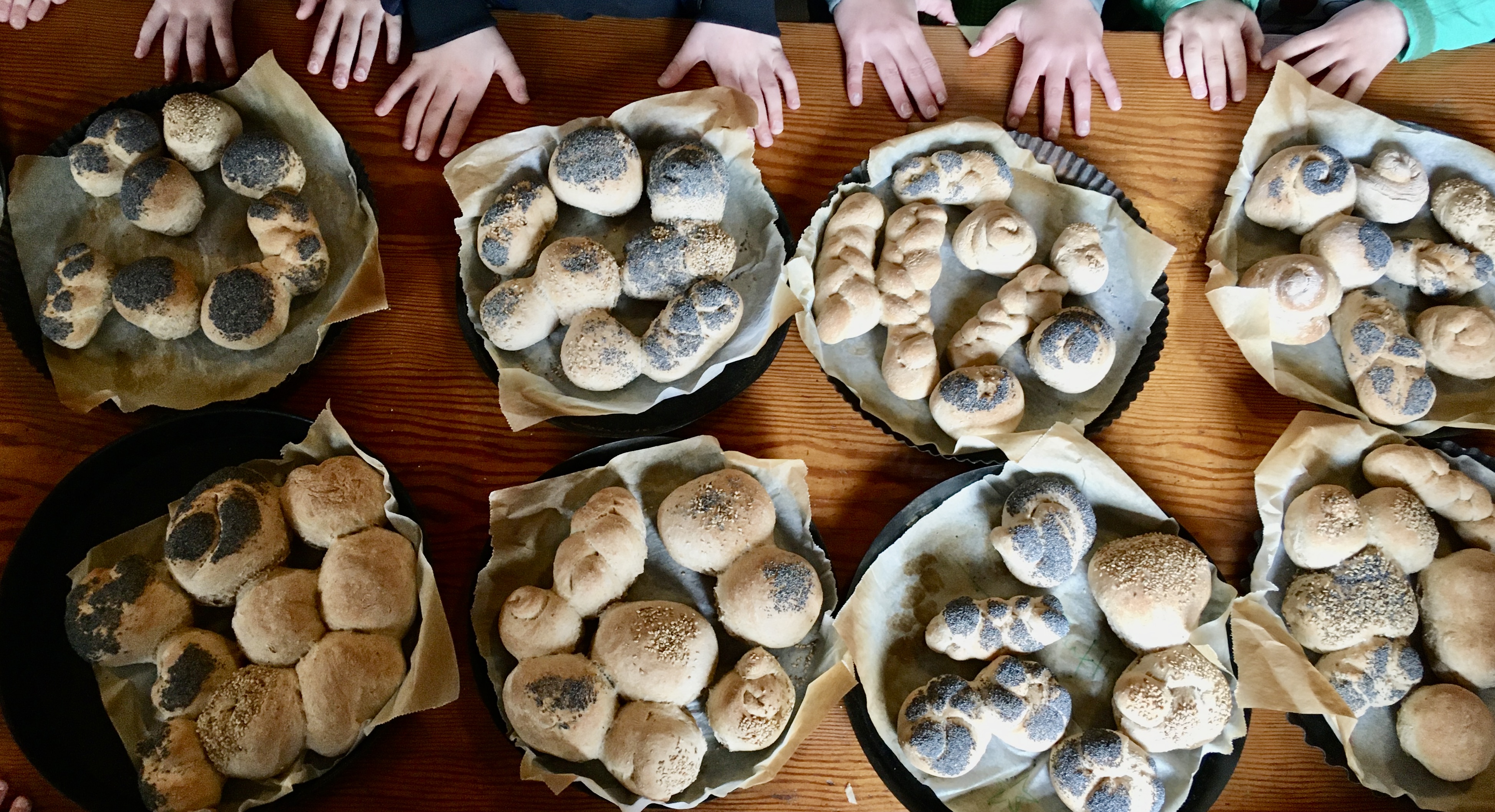 Broodjes met aarbeienjammmm...