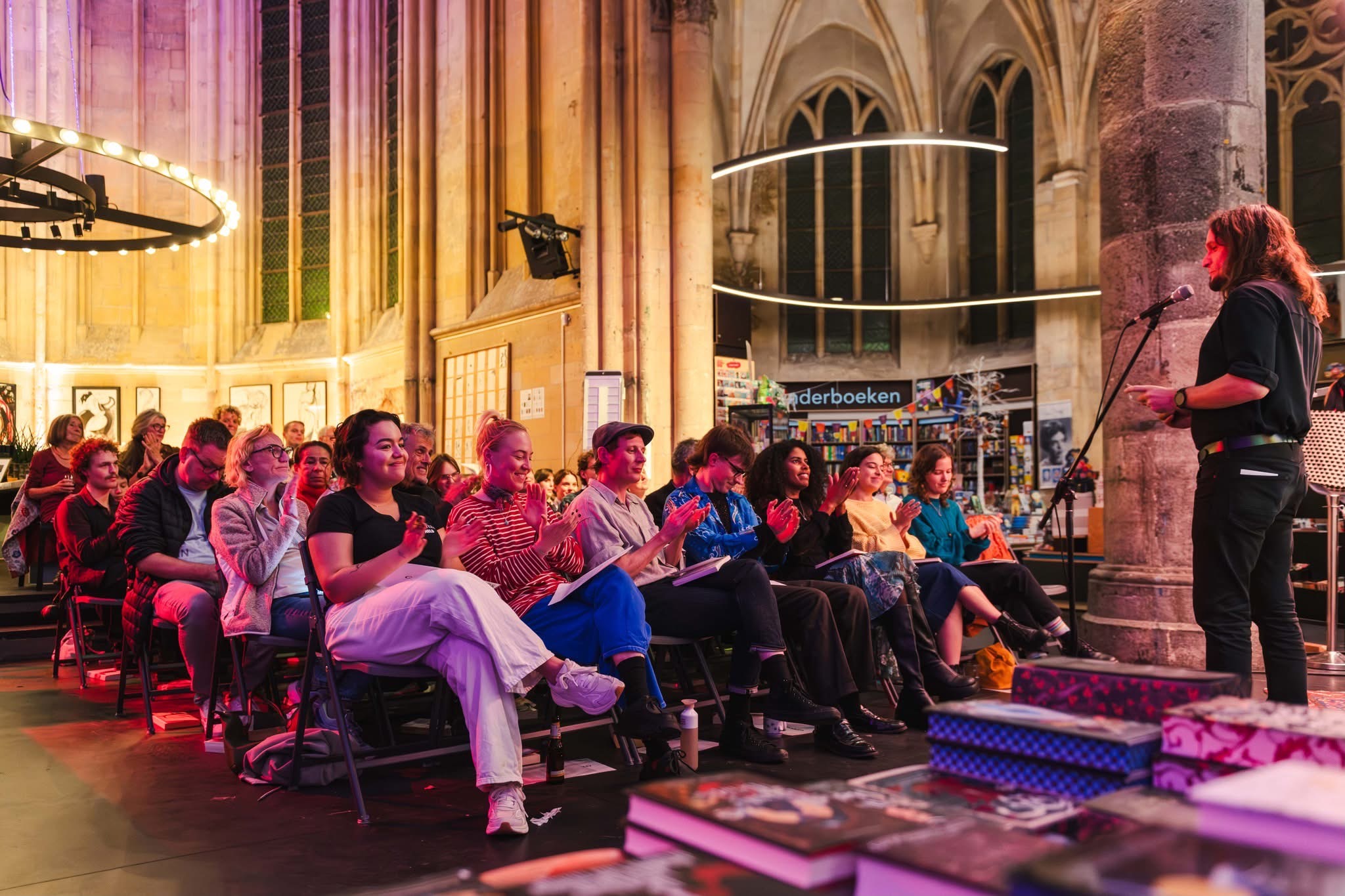 Marcia Luyten, Merlijn Huntjens, Thom Wijenberg en Puck Füsers! 