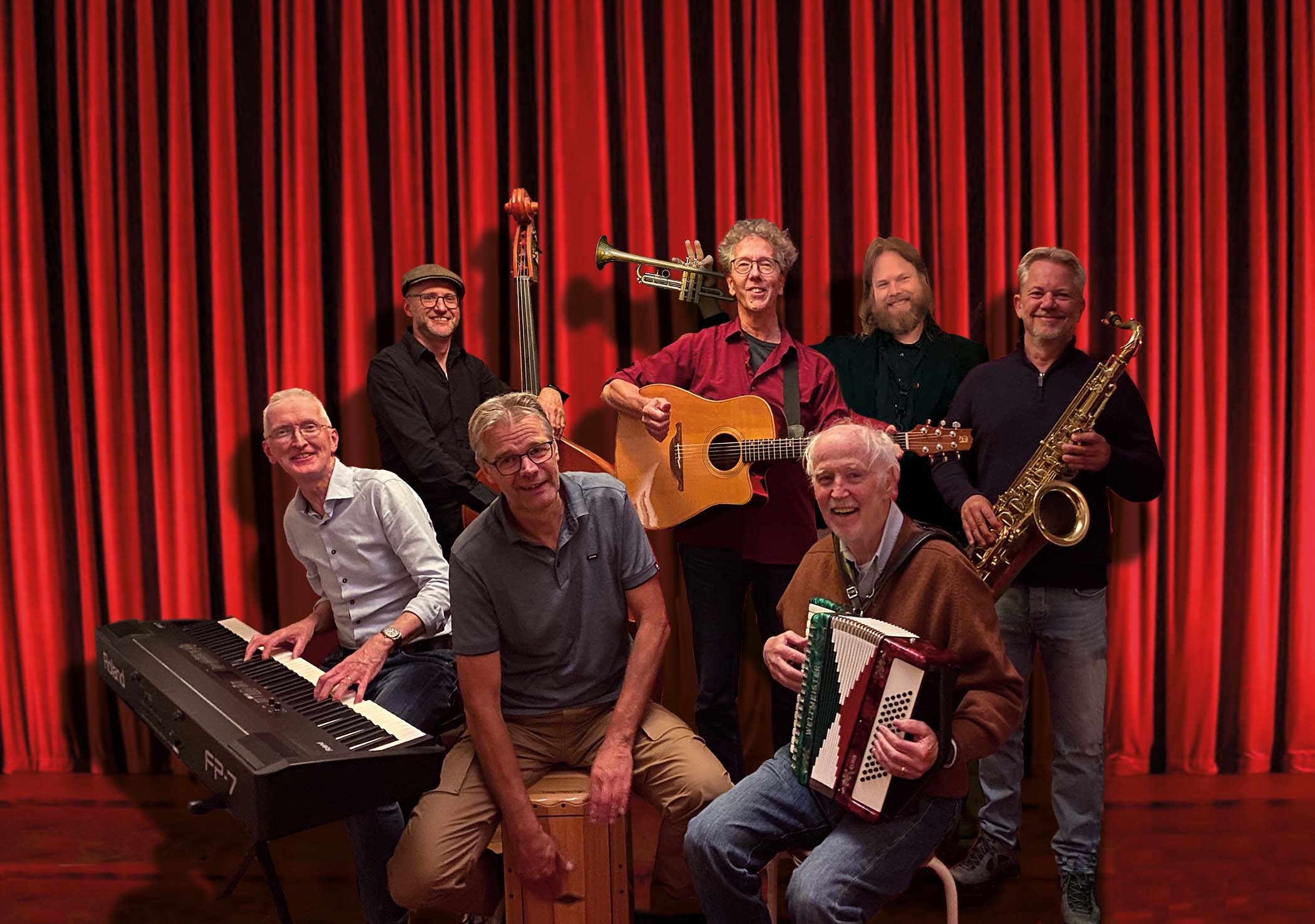 Zomermiddag borrel, babbel en luister met de G-Age Jazzband 