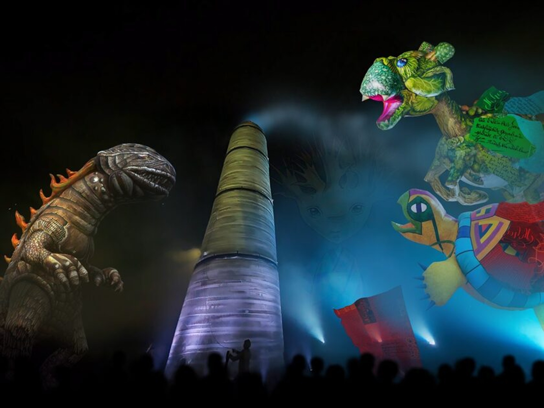Plasticiens Volants (FR) - From Black to Rainbow - Opening Cultura Nova