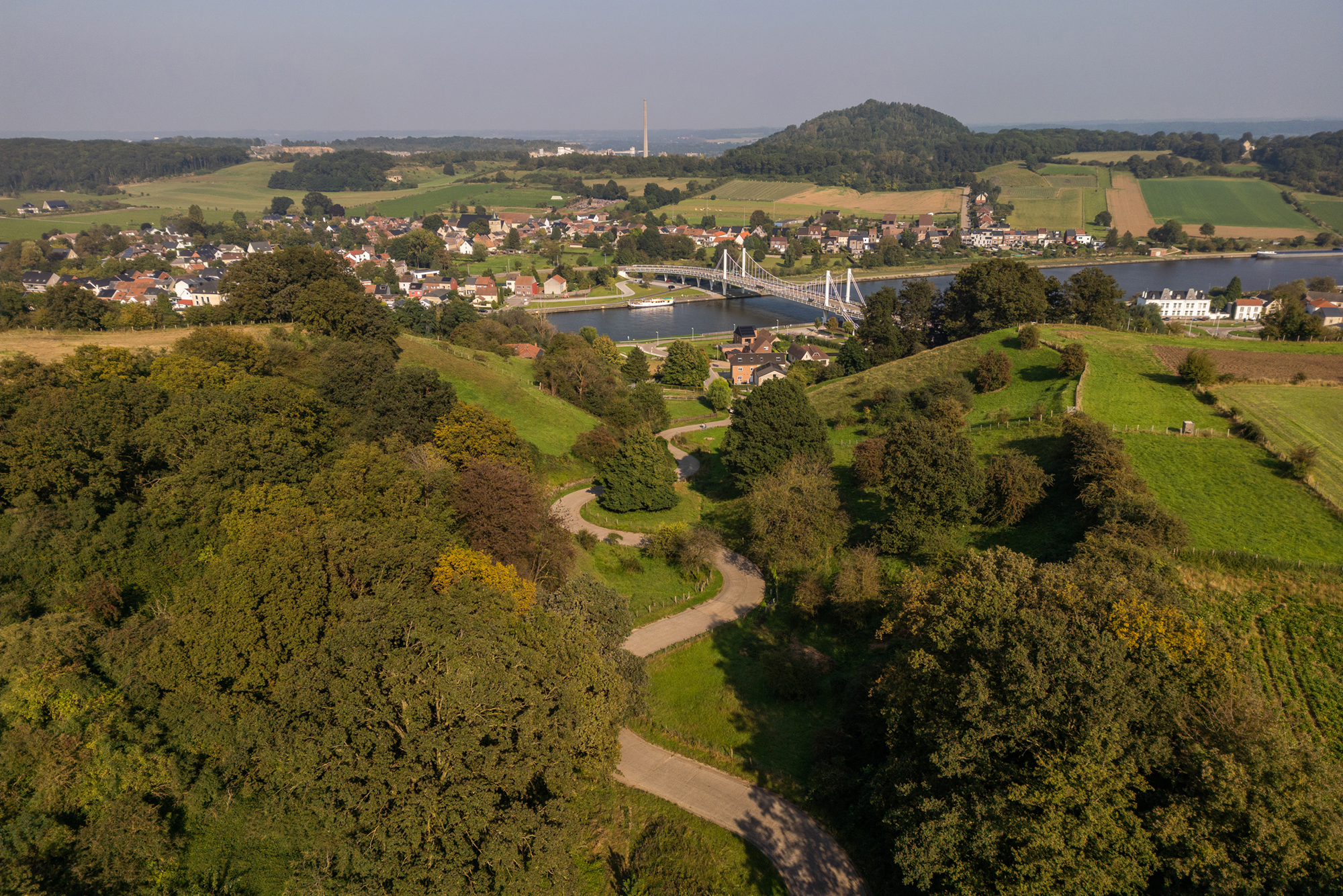 Passerelle-wandeling geel Eijsden