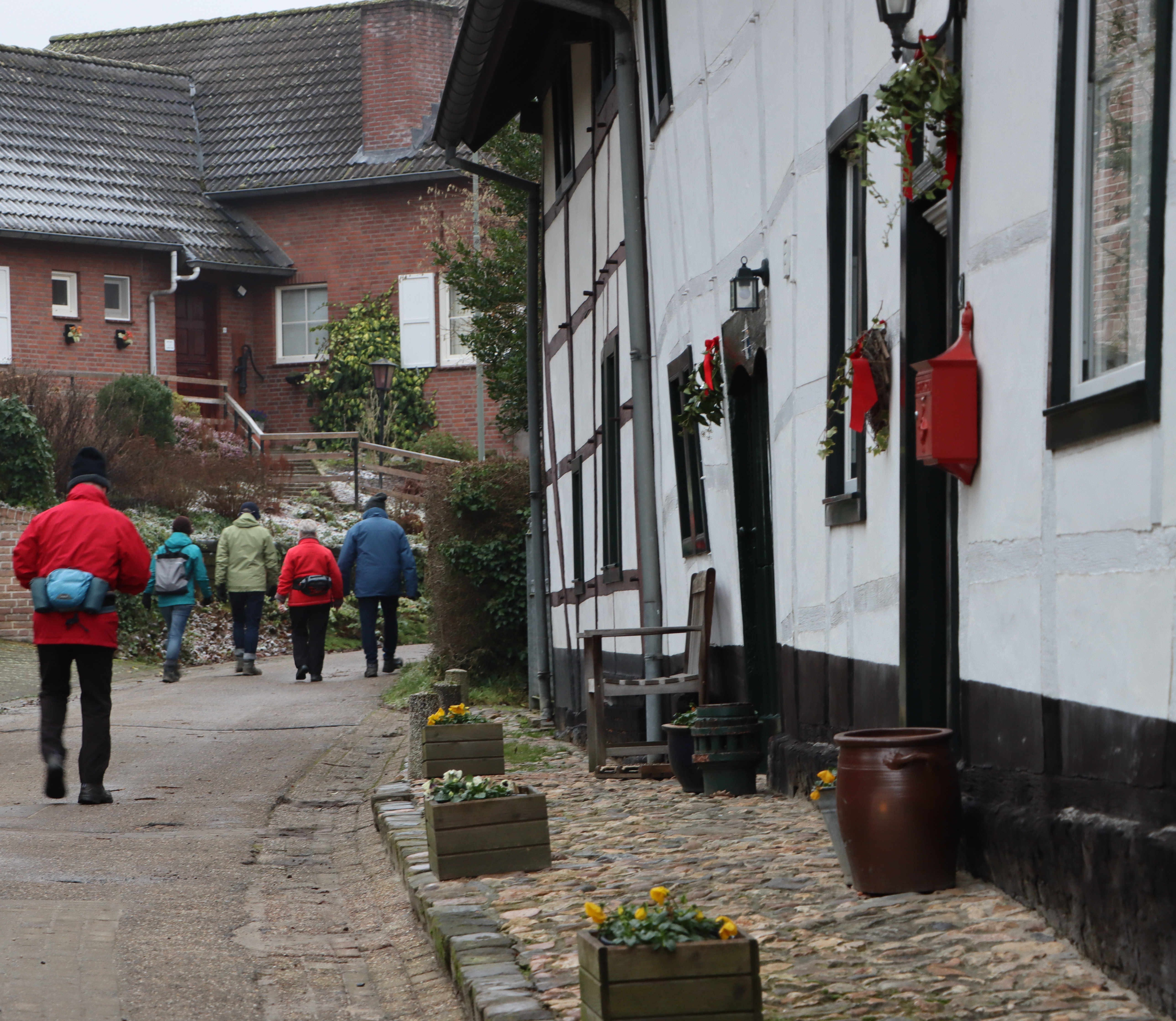 Eindejaarstocht Wandelvereniging Vilt