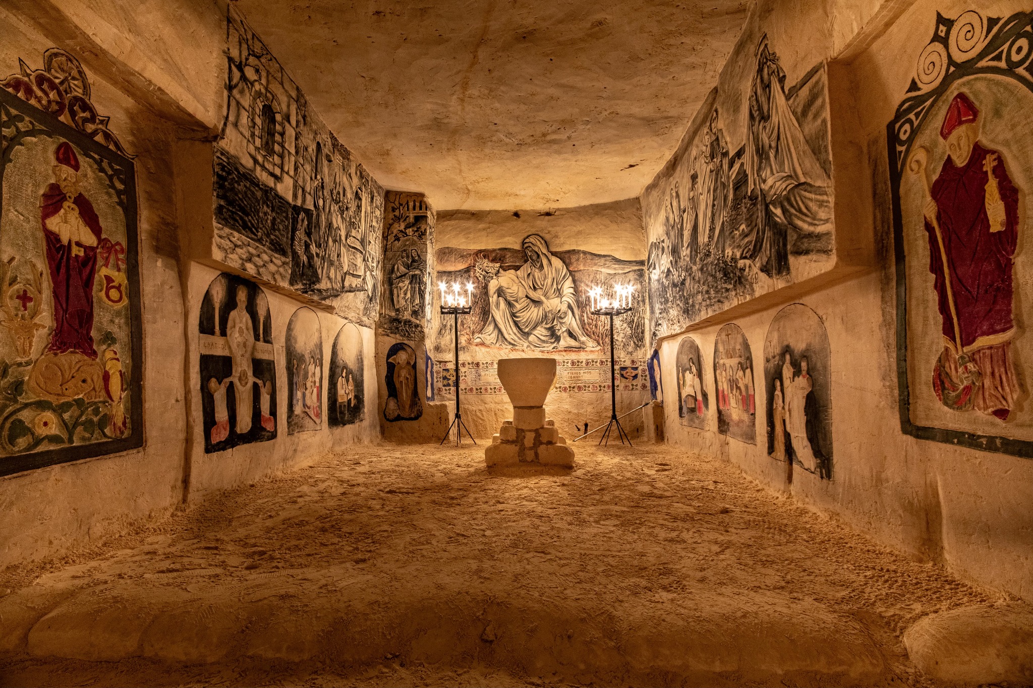 Jezuïetenberg bij Kaarslicht